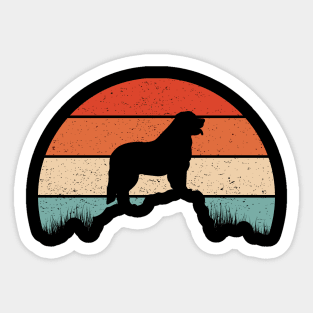 Leonberger Sunset Sticker